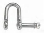 AISI 316 Forged Dee Shackles with captive bolt 4mm