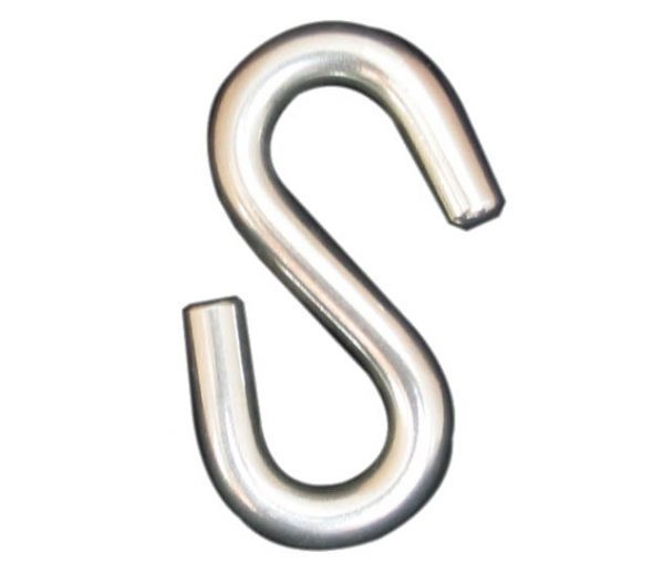 6mm S/S S HOOK