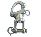 AISI 316 Swivel Jaw Snap Shackles 16mm